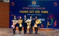 AQUASHI NHÀ TÀI TRỢ CHUNG KẾT HỘI THAO CÔNG ĐOÀN Y TẾ VIỆT NAM 2022
